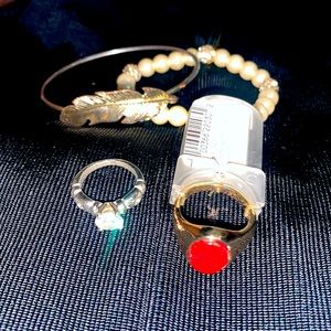 Rings and bracelets never worn